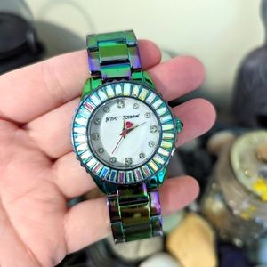 Betsey Johnson Rainbow Watch